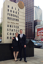 Gwen Williams and Eric Bergel in New Orleans